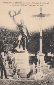 Le nom de Michel est inscrit sur le monument aux morts érigé en 1920.
