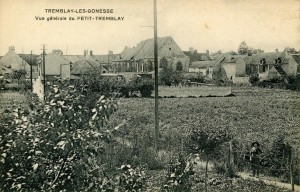 Le Petit-Tremblay, où demeurent André Barruet et sa famille (cliché pris vers 1920).